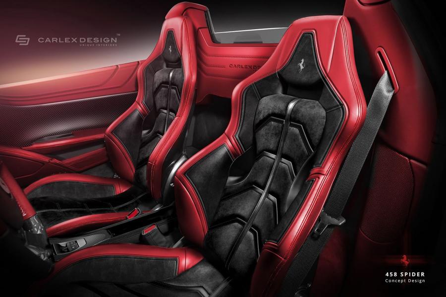  Ferrari 458 Spider Concept by Carlex Design 2015 года  (фото 4 из 5)